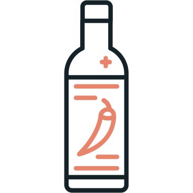 Gıda simgesinin vektör illüstrasyonu