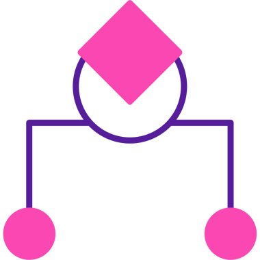 Haritalı bir harita simgesinin vektör simgesi