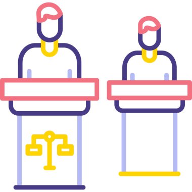 Kiliseye. Web simgesi basit tasarım