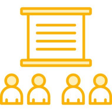 İş ikonu. vektör illüstrasyonu