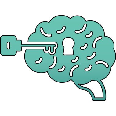 Anahtar kilidi olan beyin