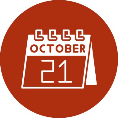 Takvim simgesi tasarımı, vektör illüstrasyonu