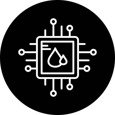 Modern bir simgenin vektör illüstrasyonu