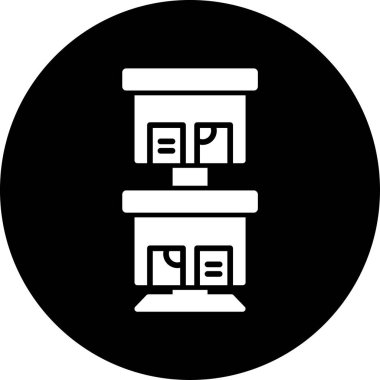 seo modern simgesinin vektör illüstrasyonu