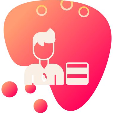 Vektör illüstrasyonu, simge ögesi arkaplanı