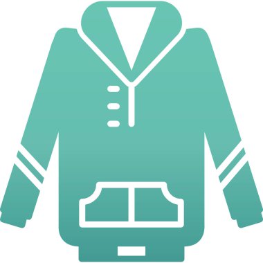 Kıyafetler. Web simgesi basit illüstrasyon