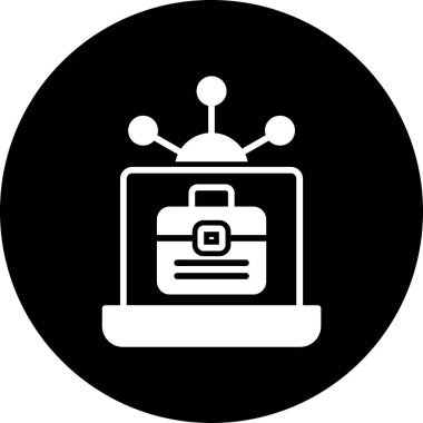 seo modern simgesinin vektör illüstrasyonu