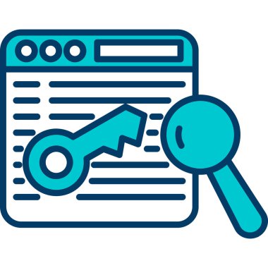 iş veri analizi vektör illüstrasyonu.