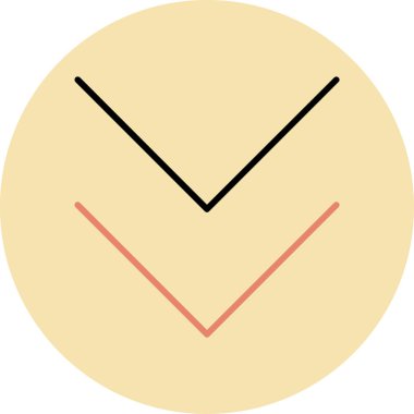 Saat simgesi vektör illüstrasyonu