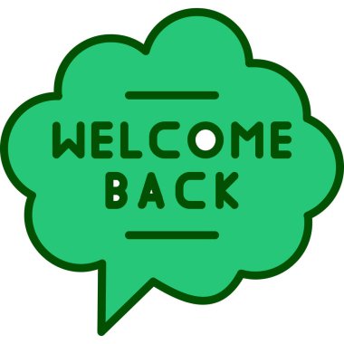 Arka pankart tasarım şablonuna hoşgeldiniz, düz biçim