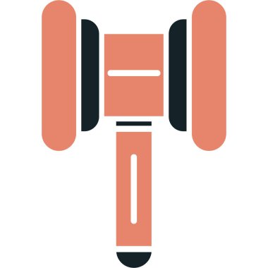 spor salonu çan vektör simgesi