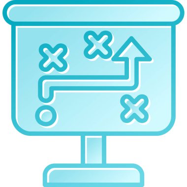 ok simgesi vektör illüstrasyonu