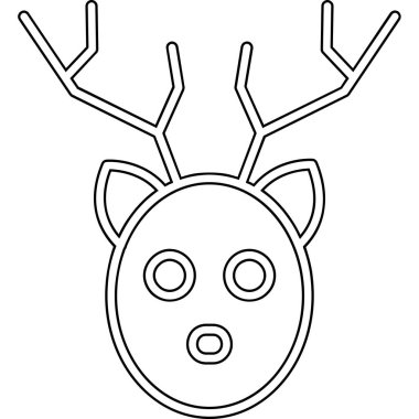 Ren geyiği Noel mevsimi simgesi