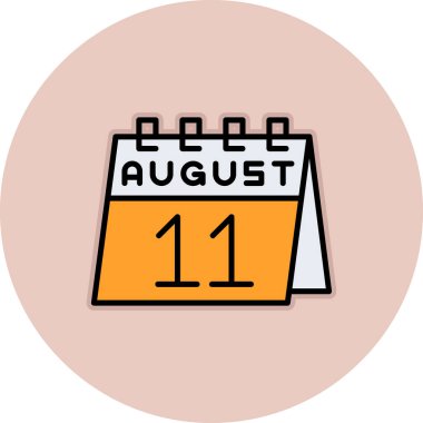 Tek simgenin vektör illüstrasyonu