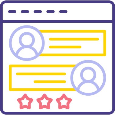 Web değerlendirme simgesi