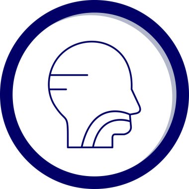 Miğfer. Web simgesi basit illüstrasyon