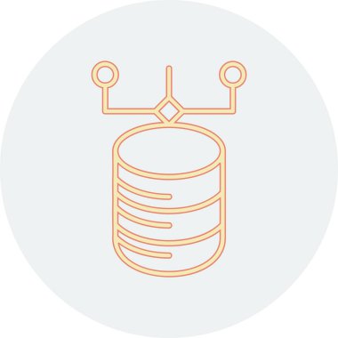 Gıda simgesinin vektör illüstrasyonu