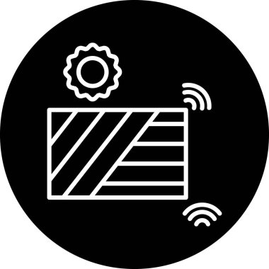 seo modern simgesinin vektör illüstrasyonu