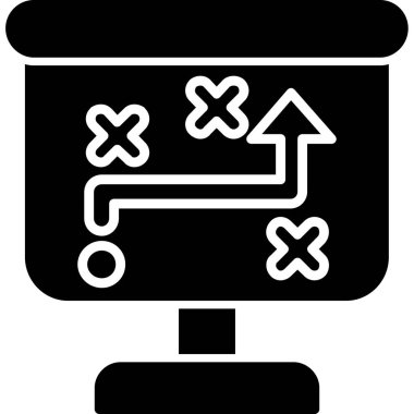 ok simgesi, vektör illüstrasyonu