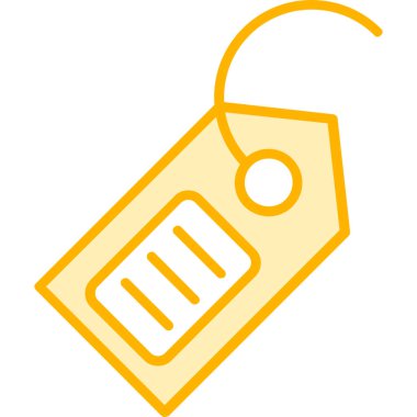 Alışveriş etiketi vektör illüstrasyonu