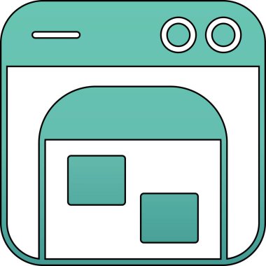 Resim kamerası mobil simgesi