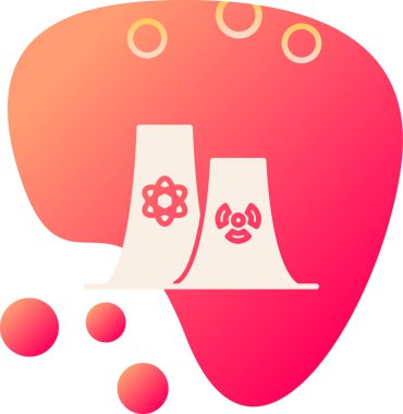 Pembe arkaplanlı ve kalbi olan bir vektör çizimi