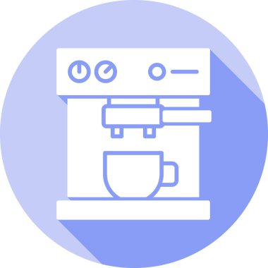 Kahve Yapıcı simgesi vektör illüstrasyon tasarımı