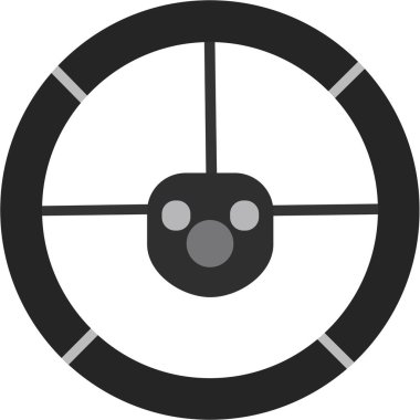 hedef simgesi. Web için hedef vektör simgelerinin basit illüstrasyonu