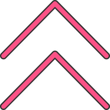 ok yönü yukarıdaki simge