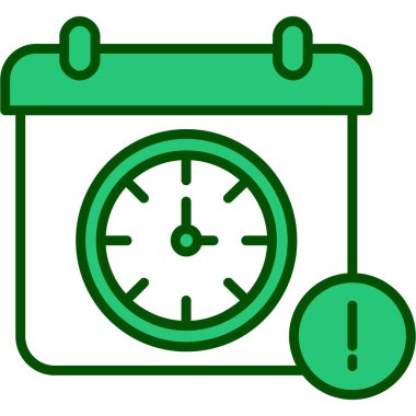 Saat. Web simgesi vektör illüstrasyonu