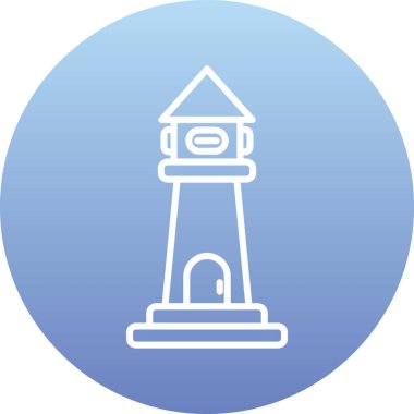 Modern binanın vektör illüstrasyonu