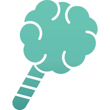 Şeker Çubuğu. Web simgesi basit illüstrasyon