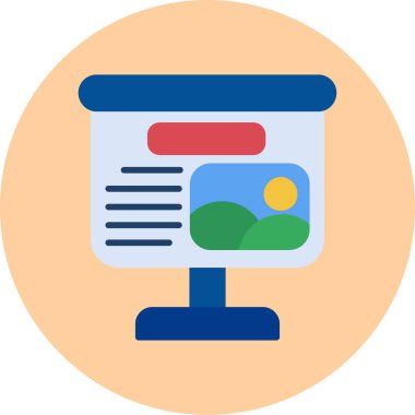 seo modern simgesinin vektör illüstrasyonu