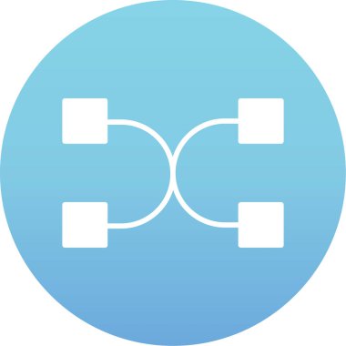 benzersiz işaret simgesi illüstrasyonu