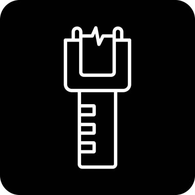 Modern bir simgenin vektör illüstrasyonu