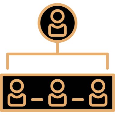 şebeke. Web simgesi basit illüstrasyon