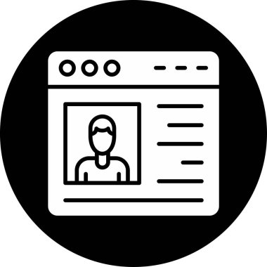 Ağ simgesi. vektör illüstrasyonu