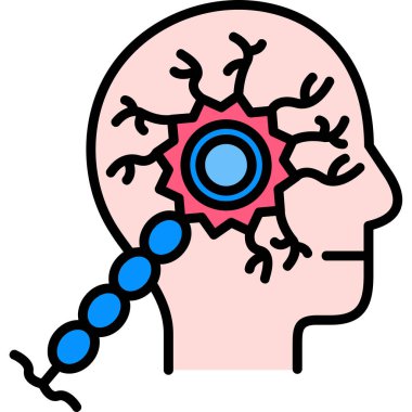 Coronavirus covid - 19 ikon vektör çizim tasarımı