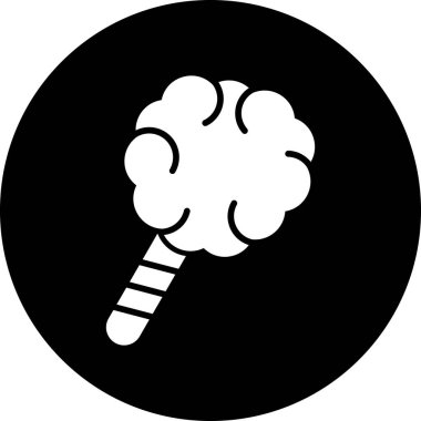 - Şeker. Web simgesi basit illüstrasyon