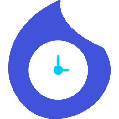 su damlası ikon vektör illüstrasyonu