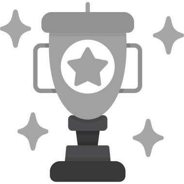 Kupa kupası simgesi taslak biçiminde