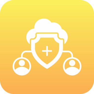 Basit simgenin vektör illüstrasyon tasarımı