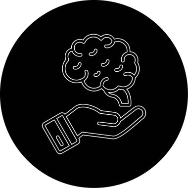 Bir simgenin vektör illüstrasyonu