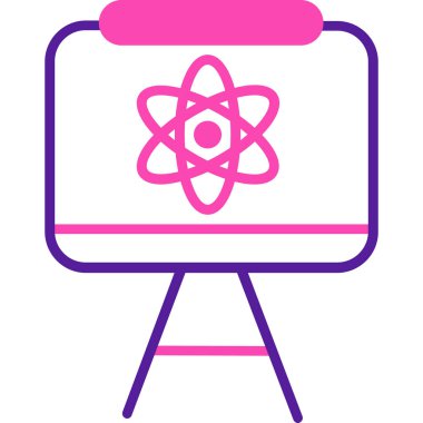 Modern simgenin vektör illüstrasyonu