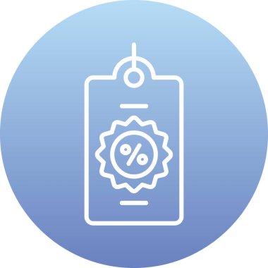 Gaz eksikliği simgesinin vektör illüstrasyonu