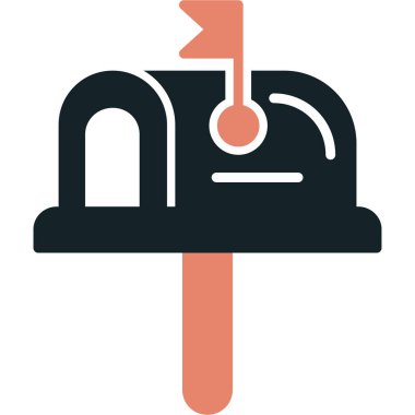 Mektup. Web simgesi basit illüstrasyon