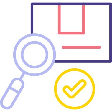 Web tasarım simgesi, basit vektör illüstrasyonu