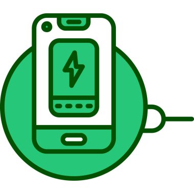 şarj kablosu olan cep telefonu