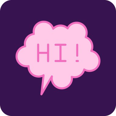 Metin simgesi vektör illüstrasyon tasarımı ile balon konuşması