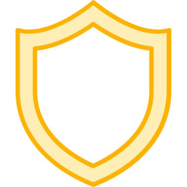 kalkan simgesi, vektör illüstrasyon tasarımı